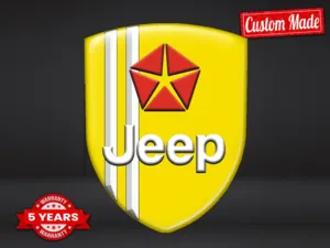 Jeep Fensteraufkleber Maßgefertigt Limitiert Hochwertig